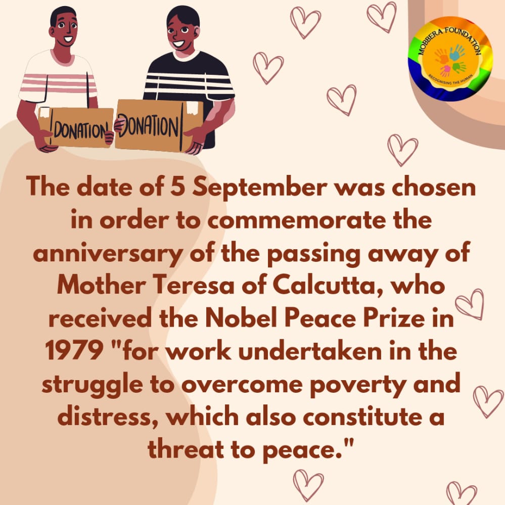 MobberaF's tweet photo. International Day of Charity
.
.
.
.
.
.
.
.
.
#LGBT #LGBTQIA #Pride2022 #LGBTQIA #community #like #Share #RETWEEET #LGBTQIA #mobbera #support #like #Share #comment https://t.co/STWocwNtG4