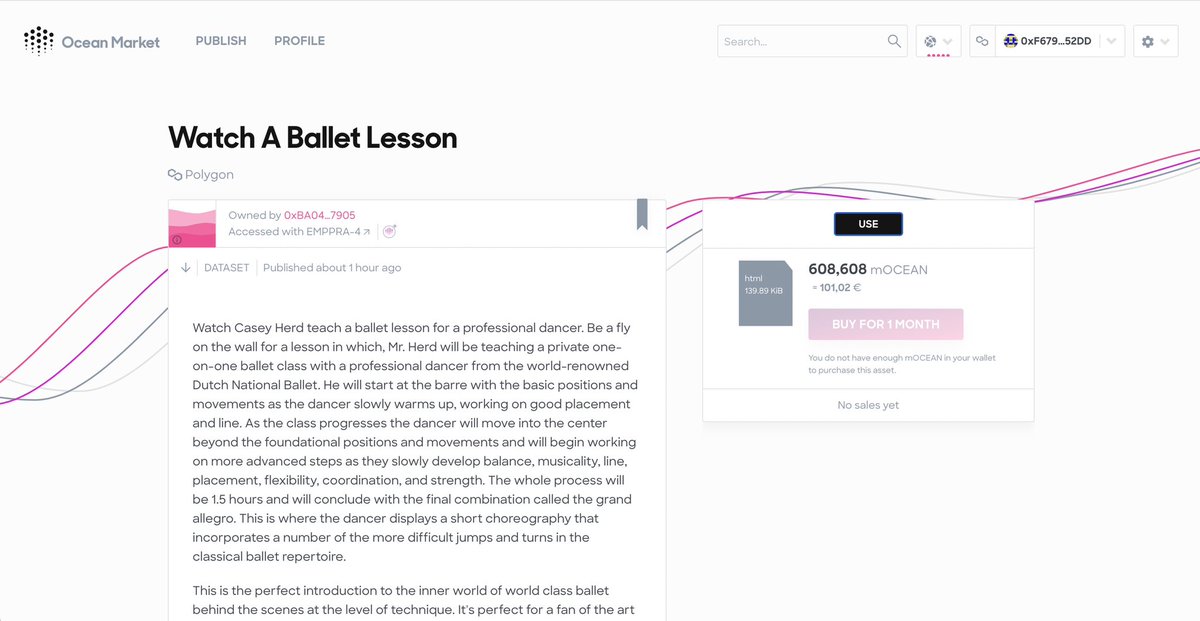 BODYTUNETECH's tweet photo. This is a world first - we’re making the invisual visible: if you’re ready to spend 608 mOCEAN, you can watch @CaseyHerd teaching a private one-on-one ballet class! https://t.co/tPe42EqqpG
#memorablemoments #experienceart #invisual https://t.co/93RQnG38QU