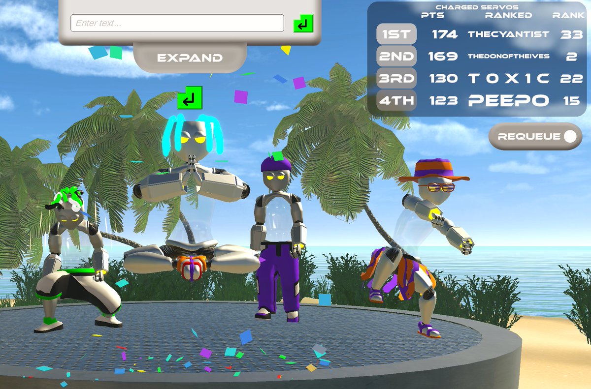 OneOfAKindGames's tweet photo. There's no time like the present to kill some Zombots or boost your ranking. 🤖☠️
Grab your crew and join in on the fun this Labor Day 🥳
#indiegame #indiedev #indiegaming #gamedev #gaming #videogames #indiegamelife #indiewatch #MadeWithUnity https://t.co/98n7tMwyj9