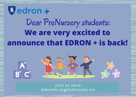 TheEdronAcademy's tweet photo. Join our afterschool clubs.
Únete a nuestros clubes afterschool.
#EdronPlus
#PreNursery https://t.co/jNB2zbFE7r