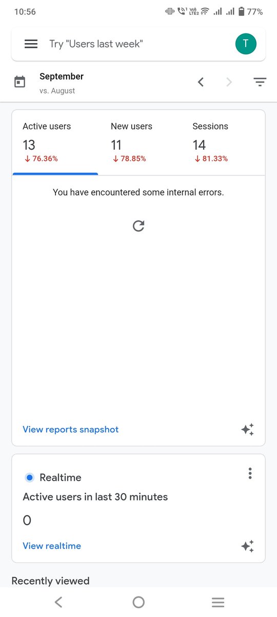 TechMarketor's tweet image. Are you struggling with the #GoogleAnalytics mobile app? 

#googleapps #googledown #SEO #SEOKJIN #searcharoundweb #Analytics #insights #tracking