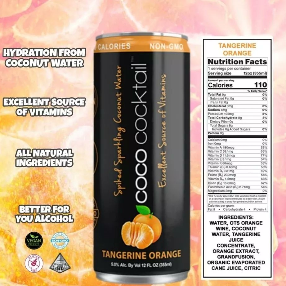 CocoCocktails's tweet photo. COCO COCKTAIL
THE Better For You Alcohol!
Hydrate, Energize &amp; Relax
#cocococktail #cocktail #wine #delicious #LaborDay #glutenfree #vegan @BeverageInd #fitness #life https://t.co/9WSEUg1KpI
