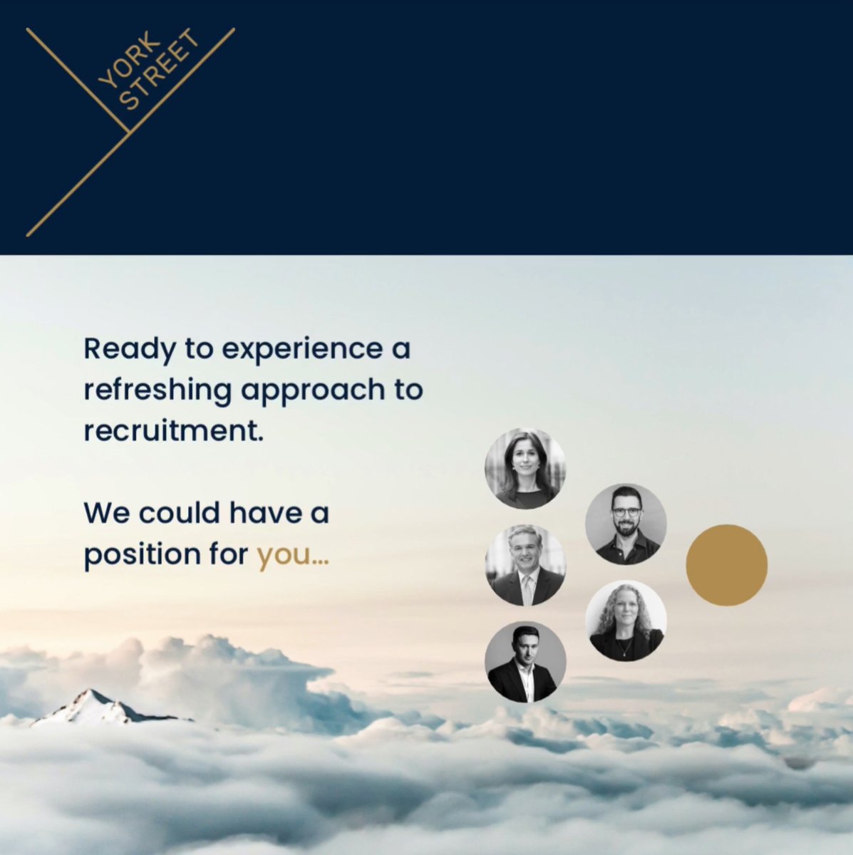 Ready to experience a refreshing approach to recruitment &amp; like what you see at York Street? Email Ashley Evans on Ashley@YorkStreet.co or apply through our website. 
tinyurl.com/25z753ys
#proptech #property #recruitmentinrealestate #construction #realestate #BusinessLead