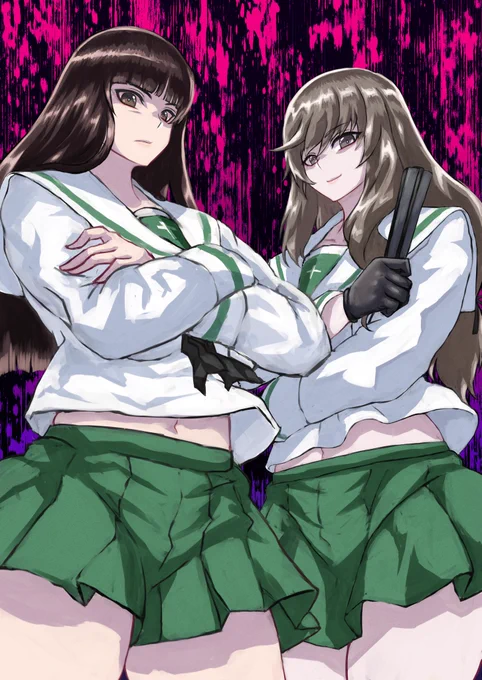 #見た人も無言で黒髪美少女貼れ 