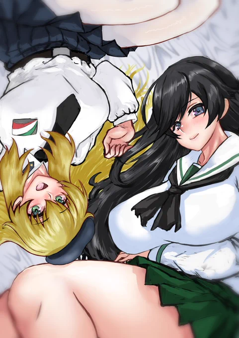 #見た人も無言で黒髪美少女貼れ 