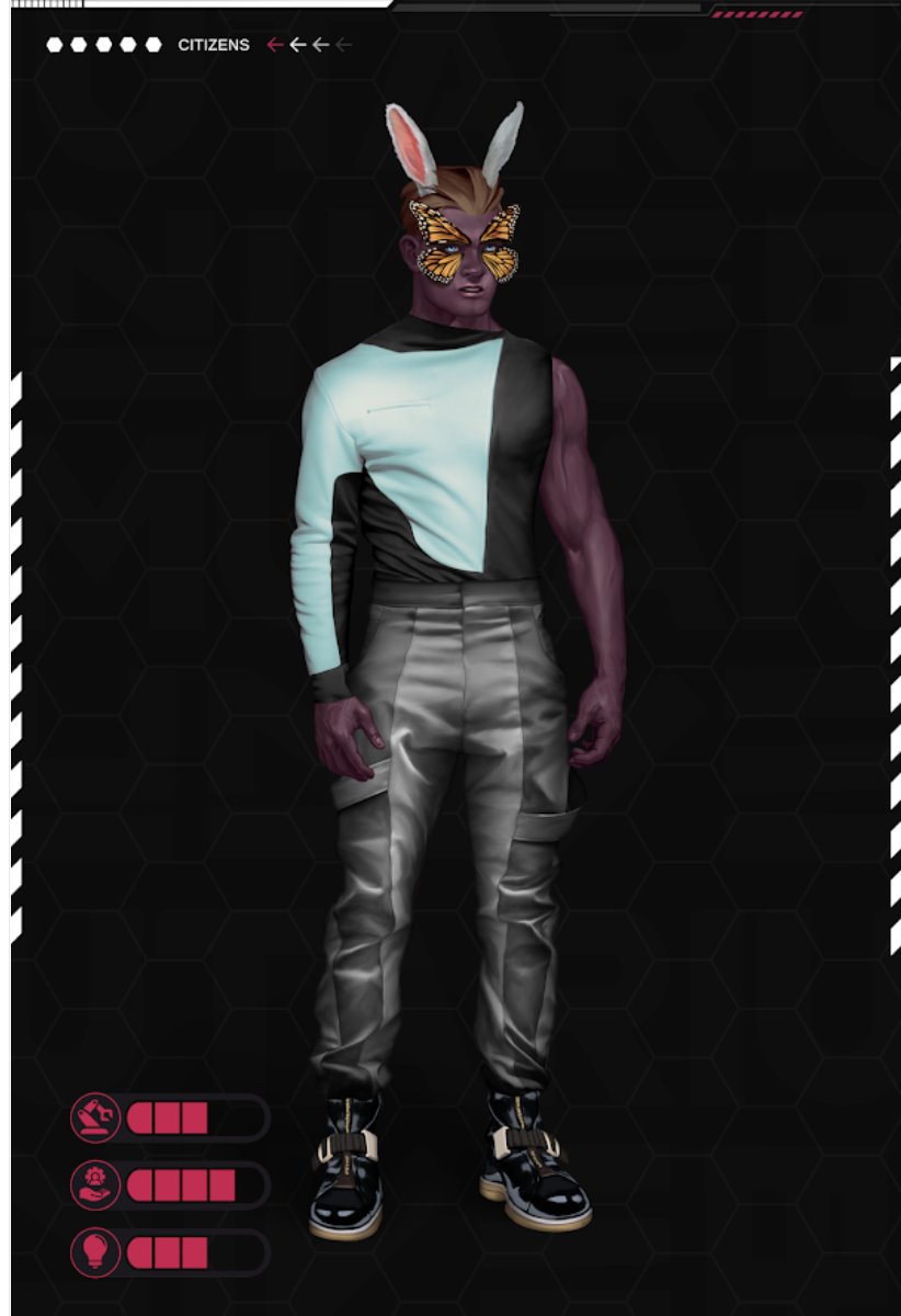 ShazMeta's tweet image. Entry to another universe! Check the @PlayMutariuum citizen I got! #nft #NFTGiveaways #NFTGiveaway #bapes #mutariuum #web3