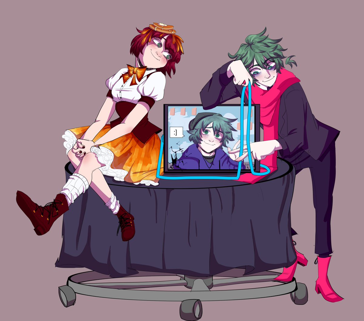 3a squad to celebrate steam release
#キミガシネ #yttd