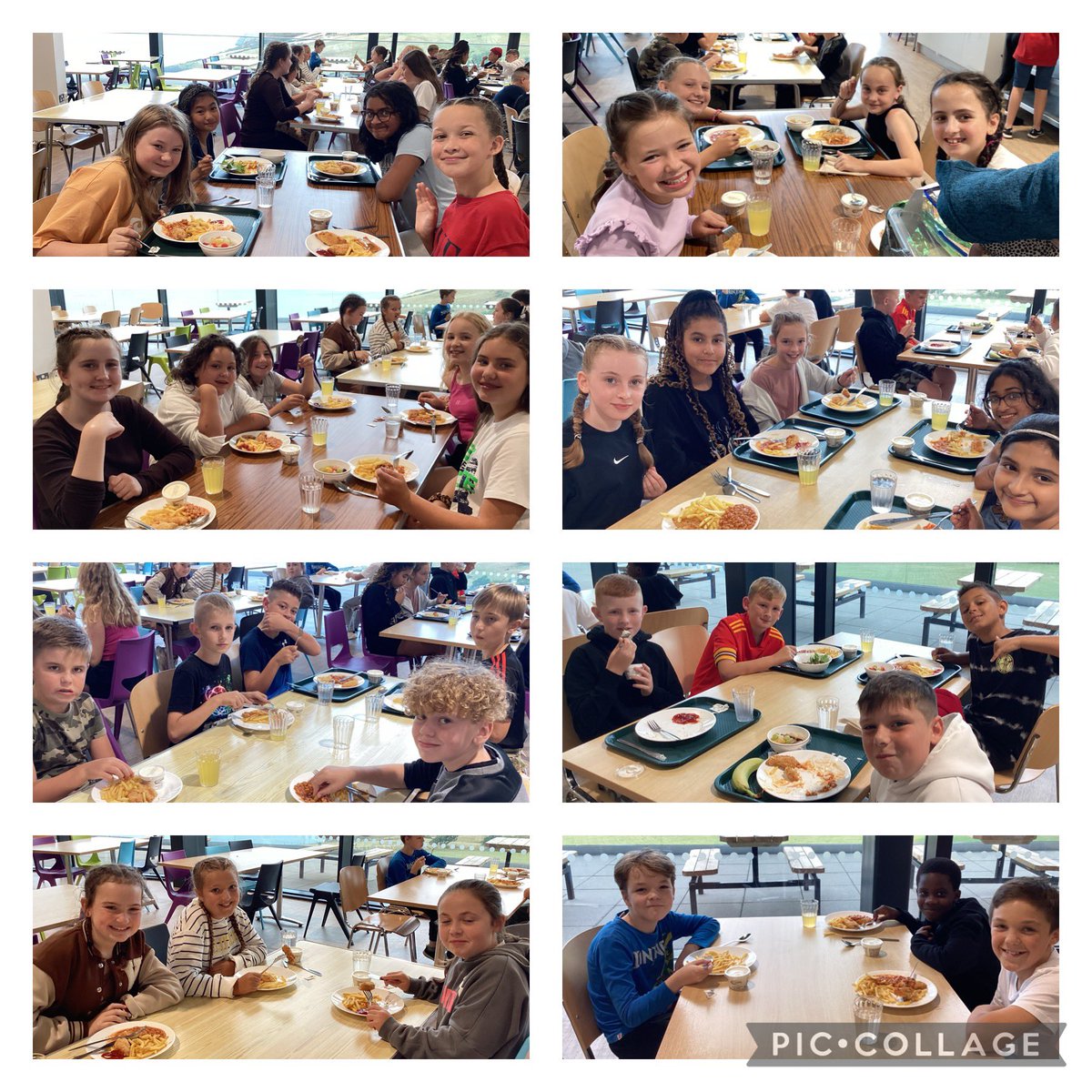 sthcpsbarry's tweet photo. We've arrived and are enjoying some dinner๐ #yearsixllangrannog2022 #narbeth #ewenny https://t.co/WsADOOQ2Br