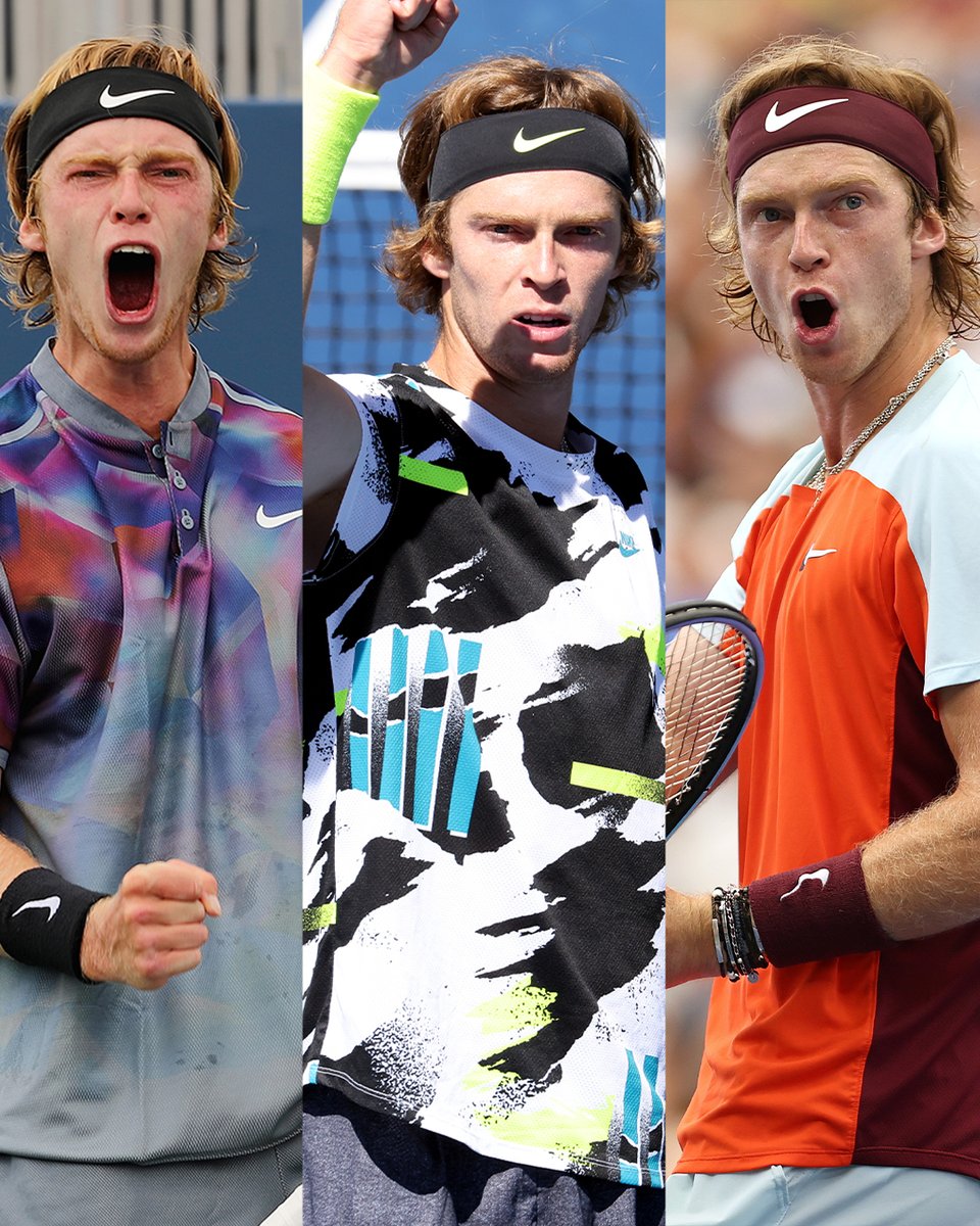 2017➡️2020➡️2022 Andrey Rublev will make his third #USOpen quarterfinal appearance.