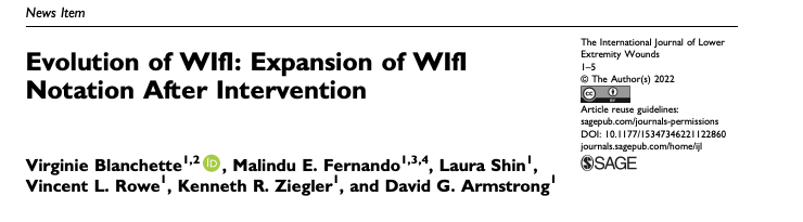 VirginiePhD_POD's tweet photo. Fresh from the press : 
Evolution of WIfI : Expansion notation after intervention!
@DGArmstrong @MME_Fernando @ziegler_md @rowe_vincent @KeckMedUSC @UQTR @ALPSlimb 
#ActAgainstAmputation

 https://t.co/nib53isa4G https://t.co/ZmzVK9Sign