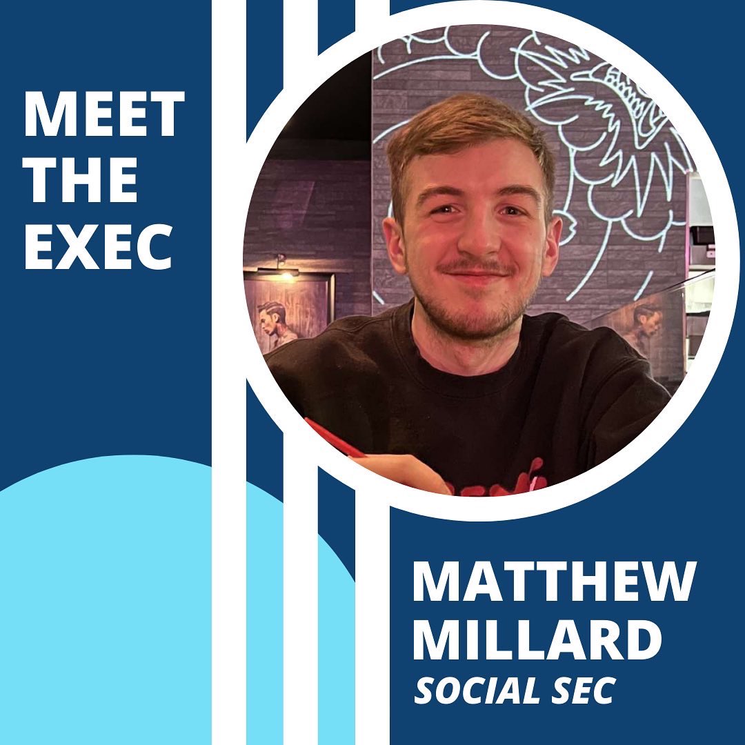 GZfootball's tweet photo. Despite his best efforts last year to do anything but his degree, @YMattM returns as a social sec to what can only be described as widespread indifference. Nonetheless we’re happy to have you buddy, I know you won’t be afraid to get ugly when tackling the fat challenges ahead🐗💙 https://t.co/nDMeCmGp40
