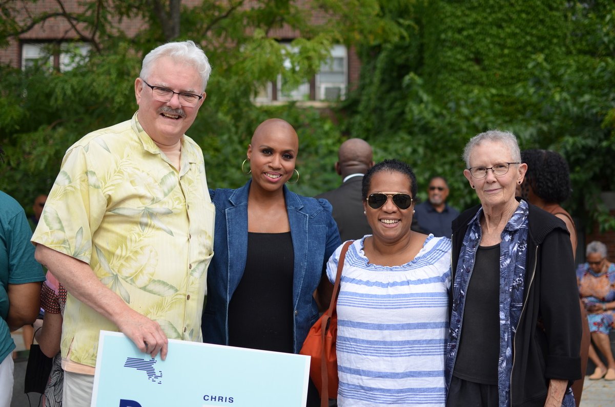 Ward15DemsBoston (@ward15b) on Twitter photo Boston's Ward 15 Democratic Party Committee is proud to stand with Congresswoman Ayanna Pressley.
Vote Ayanna to represent the 7th Congressional District!
Pictured with the Congresswoman are Ward co-Chairs Ed Cook and Karen Charles, and member Janet Jones.
<a href="/AyannaPressley/">Ayanna Pressley</a> #mapoli Boston's Ward 15 Democratic Party Committee is proud to stand with Congresswoman Ayanna Pressley.
Vote Ayanna to represent the 7th Congressional District!
Pictured with the Congresswoman are Ward co-Chairs Ed Cook and Karen Charles, and member Janet Jones.
<a href="/AyannaPressley/">Ayanna Pressley</a> #mapoli