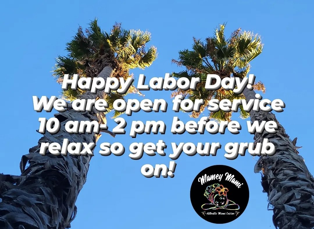 MameyMamiOC's tweet photo. We are open until 2 pm. Get your grub on in the South Bay! #LAFoodie #SoCalFoodie #streetfood #Cubanfood #Caribbeanfood #Miamifood https://t.co/Pk0mYOTrKu