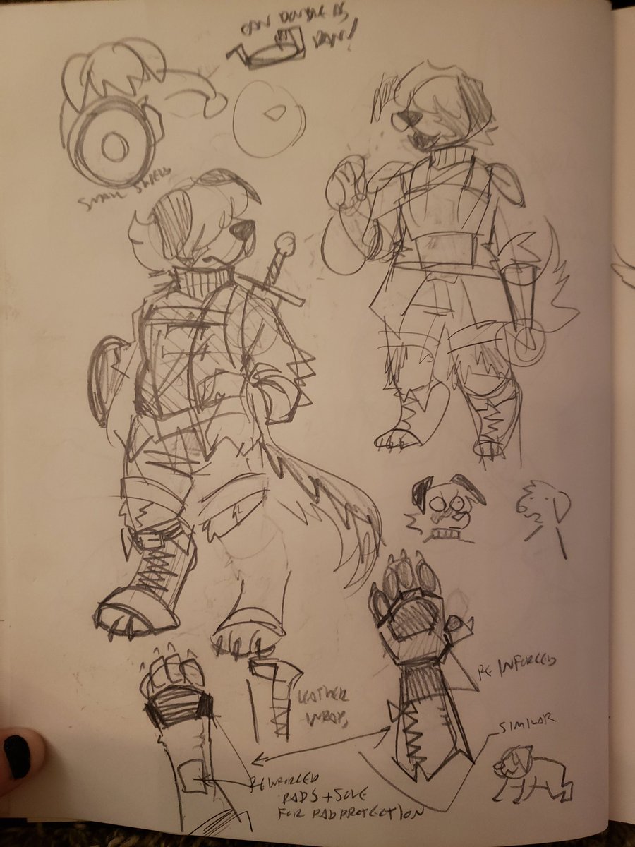 gingersn4pp's tweet photo. Air dropping some art rq and running away bc I'm still off Twitter for a while LOL. #OYHCOMIC saywer, sweet [ S - H ], and dungeon meshi Sona doodles respectively. https://t.co/SfoYSI4tuG