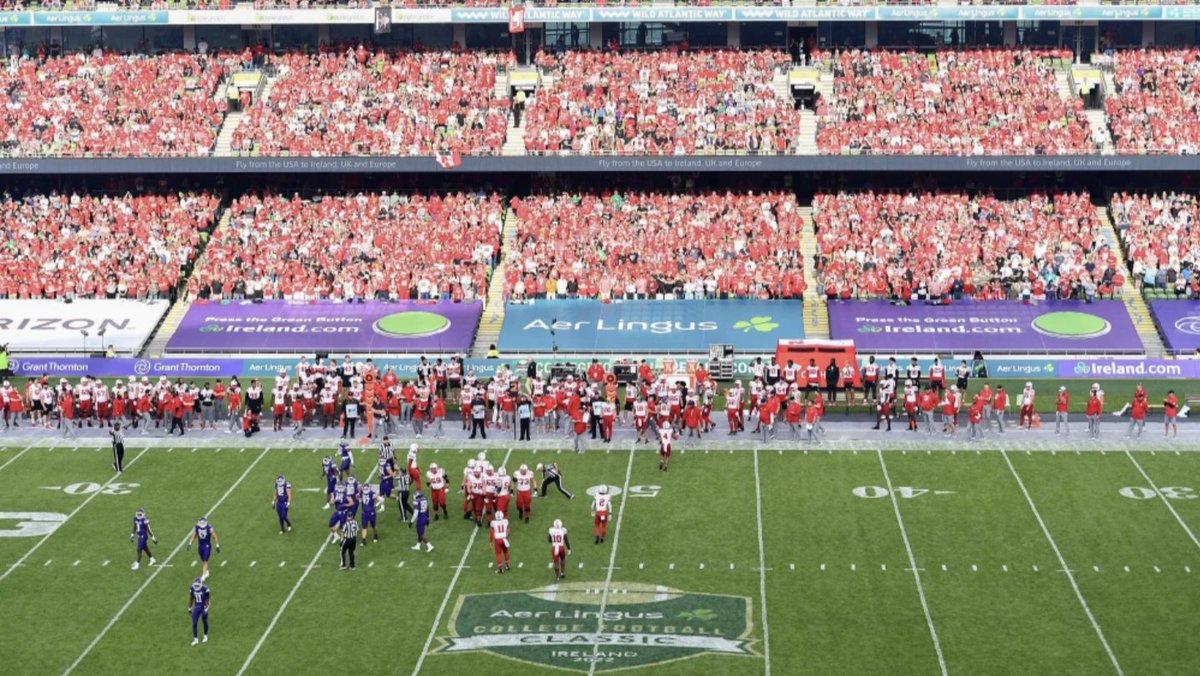 UCLA fans at home opener vs. Nebraska fans traveling 4,000 miles to Ireland