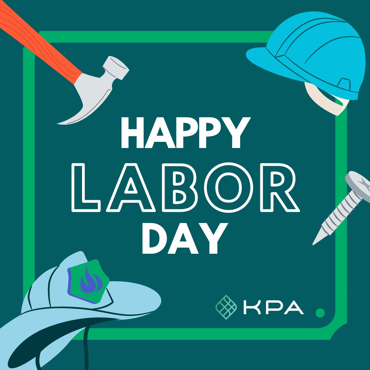 KPAonline's tweet image. On this Labor Day we acknowledge and honor the women and men who make up the U.S. workforce. One of the most important things we can do for our workforce is ensure a safe work environment. #EHScommunity #SafetyCulture