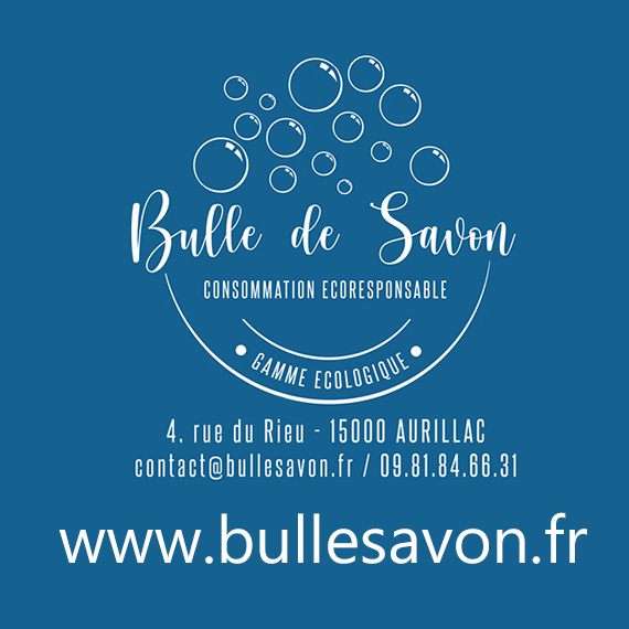 Pour les aurillacois, une nouvelle boutique vient d'ouvrir cet été... Bulle de Savon propose une gamme de savons 🧼 et de soins pour la peau 100% naturels pour une consommation écoresponsable 🌱
Site web > BulleSavon.fr
By Agence Z'
#aurillac #savon #NouveauMagasin