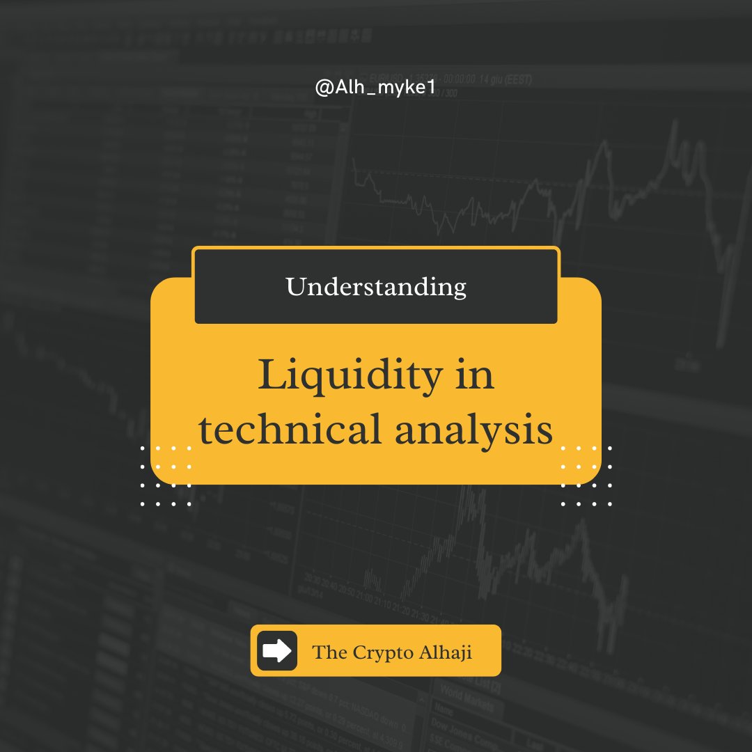 •UNDERSTANDING LIQUIDITY PART1•
In the past, we've all entered a trade that started out well but suddenly took out stop loss and continued in our Favour.
Was your Analysis right? Yes!
Did you lose money? Also Yes😅😅
You were probably wondering why, permit me to tell you why🙂