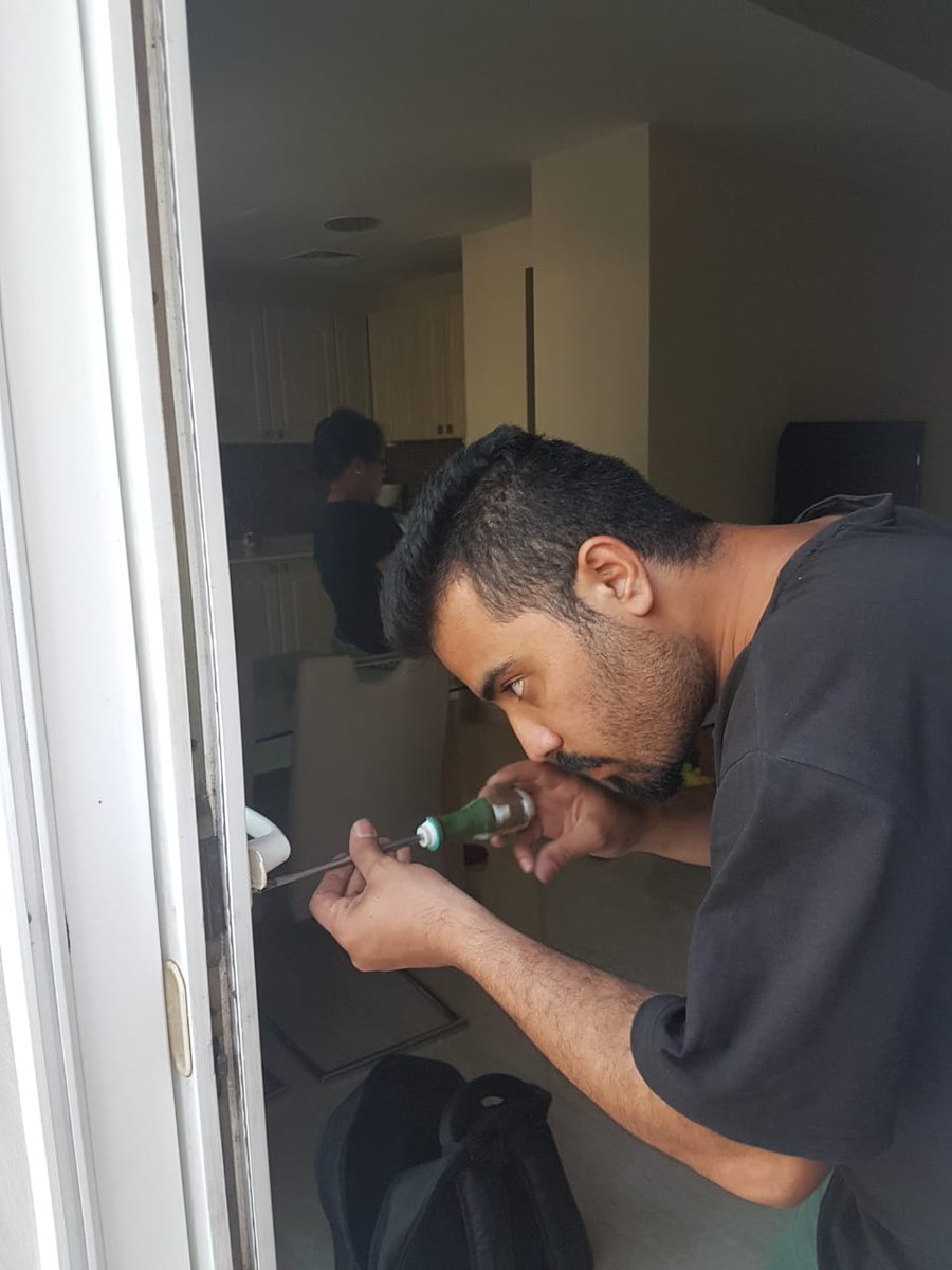 onestoplocksmit's tweet photo. Sliding Door Lock Replacement Services in Dubai
For a price quote, call us at 056-215-1179 or visit our website https://t.co/TPzgeqUOZd for lock installation, key making, key cutting & door unlock.
#OneStopLocksmith #Dubai #locksmith #NewLockInstallation #Lock #LocalLocksmith https://t.co/QhfgxAux35