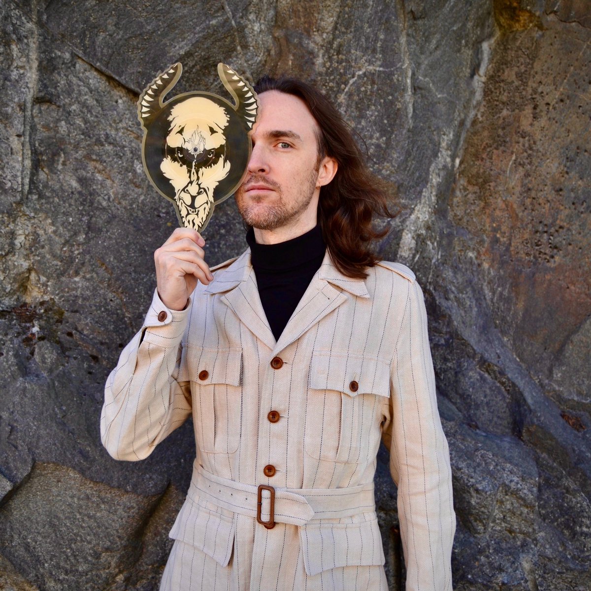 Masked Monday - 1984 vinyl shape disc edition.