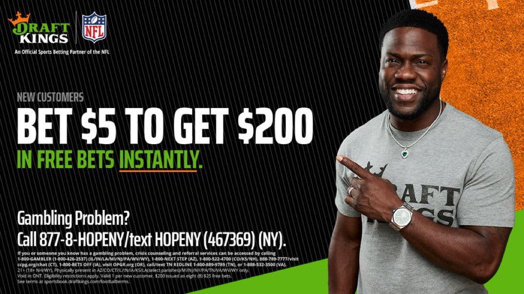 SGGpromotions's tweet photo. KANSAS, get $200 from @DKSportsbook no matter the outcome of your bet 🏆  

1️⃣ Claim your $200 free bet: https://t.co/gFCJtyvHq9
2️⃣ Bet $5 on any wager
3️⃣ Win $200 in free bets INSTANTLY 📈

T&amp;Cs Apply. 21+. https://t.co/8FMg6HWgYb