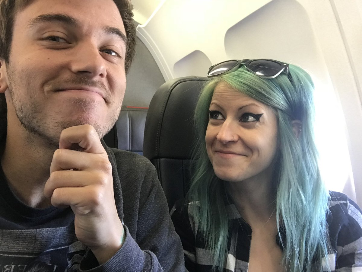 Happyowski's tweet photo. Hey Beeb, I know Im a day late, but we were too busy watching The Notebook, taking Frank to the Emergency vet for eating an earplug, and redoing the deck. 6YEARS!!! What a hoot!!! Time flys when youโre killing it with your best friend all the time. I LOVE YOU ๐ @mcthammer #baeAF https://t.co/NSImeNAip1