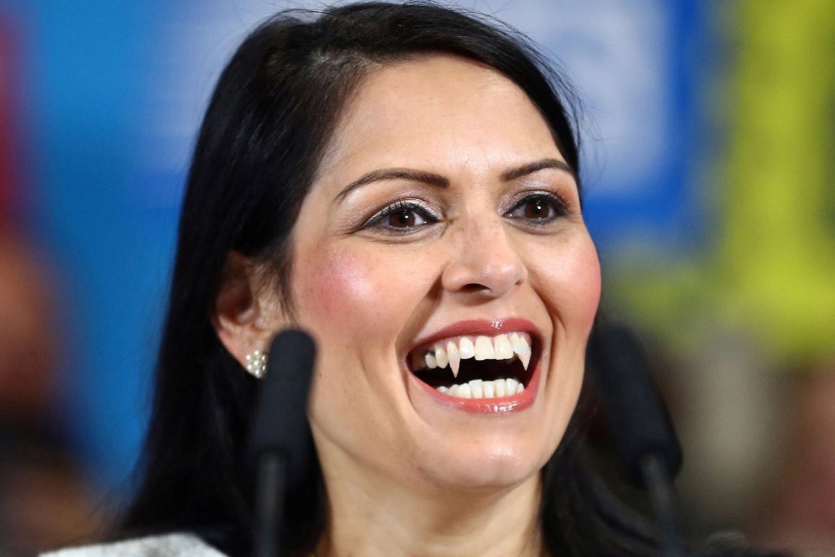 BrexitBuster's tweet photo. This remake of ‘Interview With The Vampire’ has turned out to be a stink bucket of disappointment. The female lead is just far too evil to be credible. An insult to blood suckers everywhere. Time for the stakeholders to act.
#PritiEvil #FangsForTheMemory https://t.co/tUIdByZztj