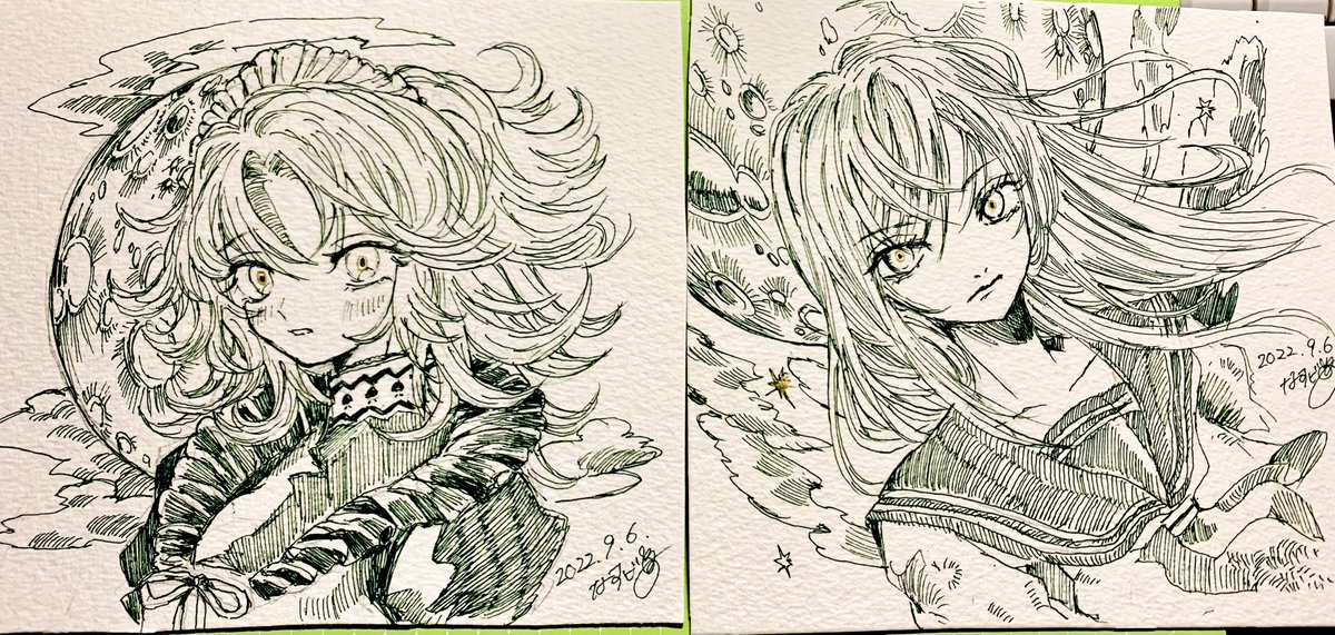 異なるふたつの月 