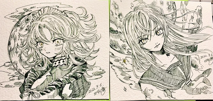 異なるふたつの月 