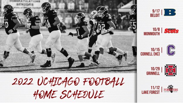 Honored to be invited to attend a football game at one of the top academic institutions in the country! Thanks @CoachGilcrist @Coach_Cutty @UChicagoFB @LargoFootball