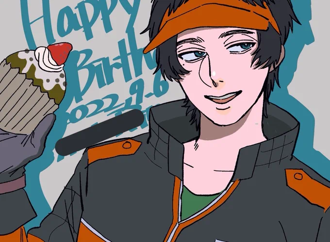 今日は友達の誕生日に絵を描くなどしてました 