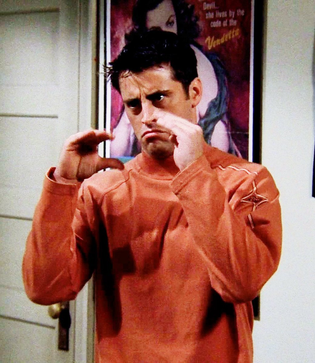 Shhhhhh 
Making fun of Ross