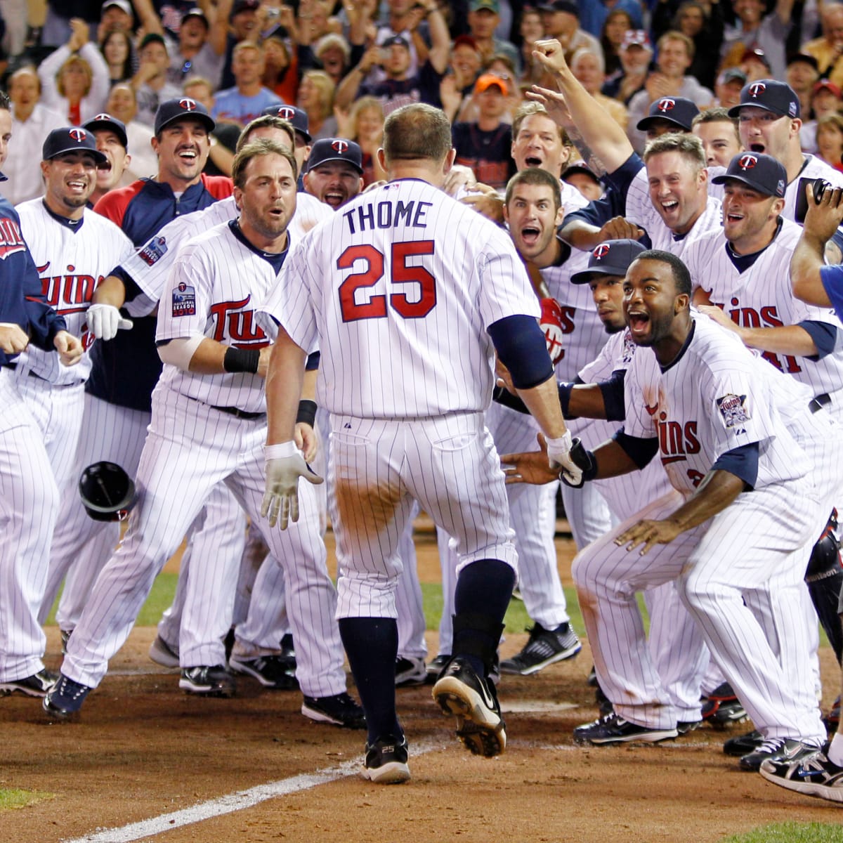 Tell You Wut (@tell_you_wut) on Twitter photo Arguably the most loved (a sensation derived from a roster filled with a bunch of genuine, kind-hearted "good guys") Twins roster of my lifetime. I miss every single one of the guys shown here. Especially you <a href="/JimThome_MLB/">JimThome_MLB</a>
We need to have that type of feel again.
<a href="/Twins/">Minnesota Twins</a> #MLB Arguably the most loved (a sensation derived from a roster filled with a bunch of genuine, kind-hearted "good guys") Twins roster of my lifetime. I miss every single one of the guys shown here. Especially you <a href="/JimThome_MLB/">JimThome_MLB</a>
We need to have that type of feel again.
<a href="/Twins/">Minnesota Twins</a> #MLB