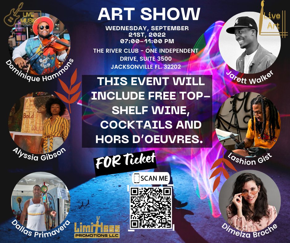 LimitlessRise's tweet photo. Why should you purchase a ticket?  https://t.co/XObEImUWaG  #jaxartist #Duval #jaxlocals #jaxsmallbusiness #folioweekly #jaxfl #whatsgoodjax #Alyssia_gibson #gist_portfolio #Artbydallas #dimelza_boche #DominiqueHammons #jaxriverclub #jaxconnect https://t.co/0hOufckNHf
