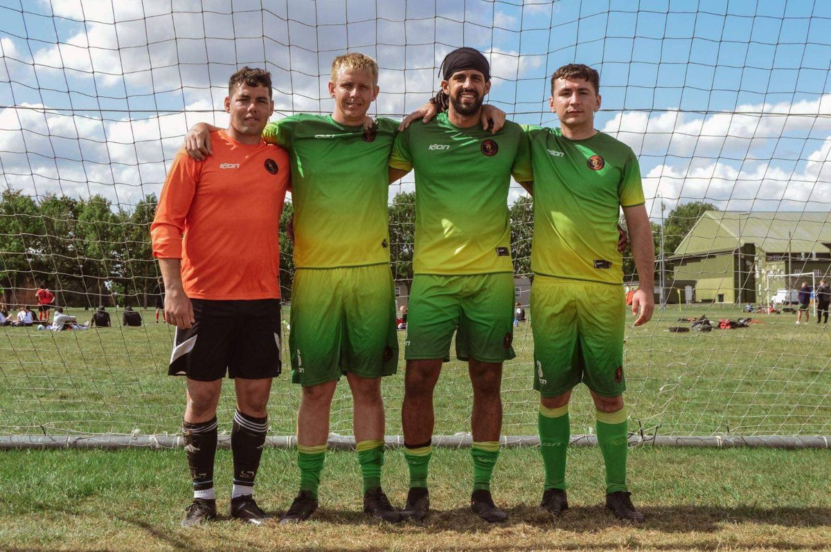 Last week saw 4 members of JHSS represent @29_RLC in the @UKArmyLogistics Festival of Football organised by @RLC_FA. A fantastic effort from all to beat @17_RLC in the Male Plate final competition on penalties. Good work gents!💪⚽️ 🏅