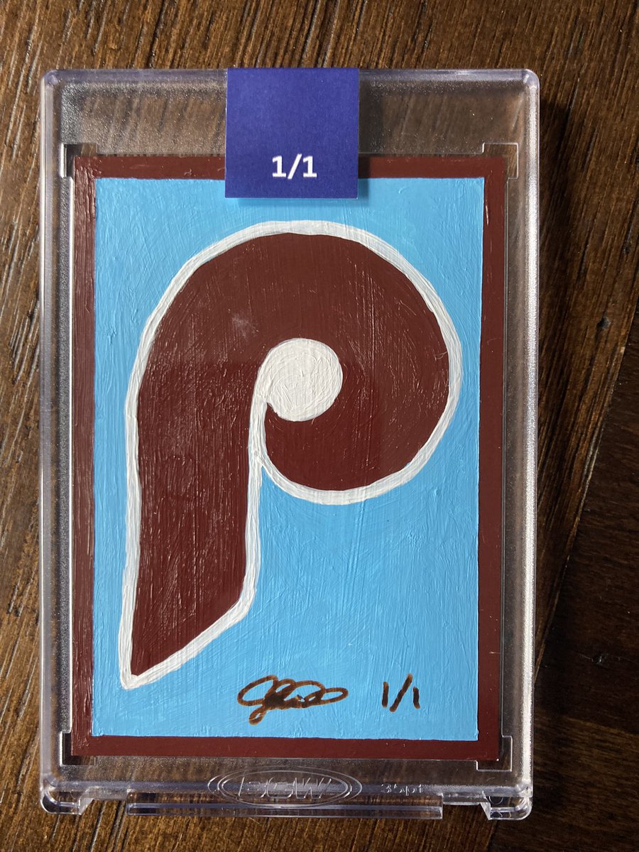 JCPCards's tweet photo. Bryce Harper
“The Phanatic”
JCP 1/1
⚾️ ⭐️ 
LFG MATT!!!!
🔥 
An absolute honor pleasure to make you a JCP 1/1  for that phat Philly PC. 
I appreciate all your support &amp; encouragement as I stumble through card art. L. F. G. 
🔥 
#JCPCards #CardArt #Art #Philly #MLB #Baseball #LFG https://t.co/Zy5D7hJxsp