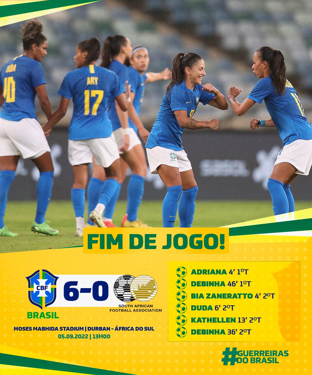 AS ATUAL - Jogo entre Brasil e África termina em 0 a 0