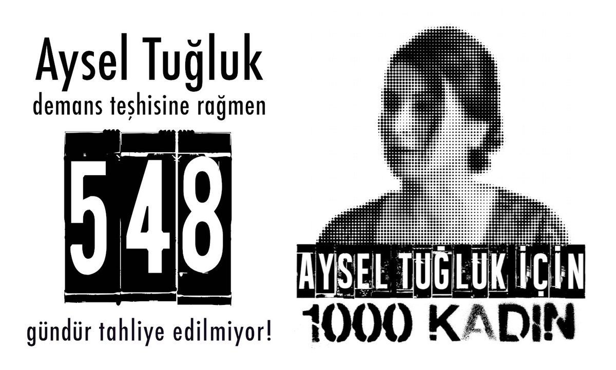 Aysel Tuğluk demans teşhisine rağmen 548 gündür tahliye edilmiyor #AyselTuğlukİçinAdalet
