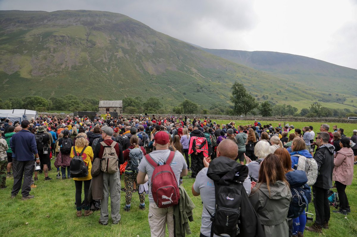 What an adventure we had at the weekend up Scafell Pike in the <a href="/lakedistrictnpa/">Lake District</a> ⛰️

Hundreds of you joined us to connect with the landscape and each other for the first of our four #GreenSpaceDarkSkies Finale events. 

It really was magical ✨