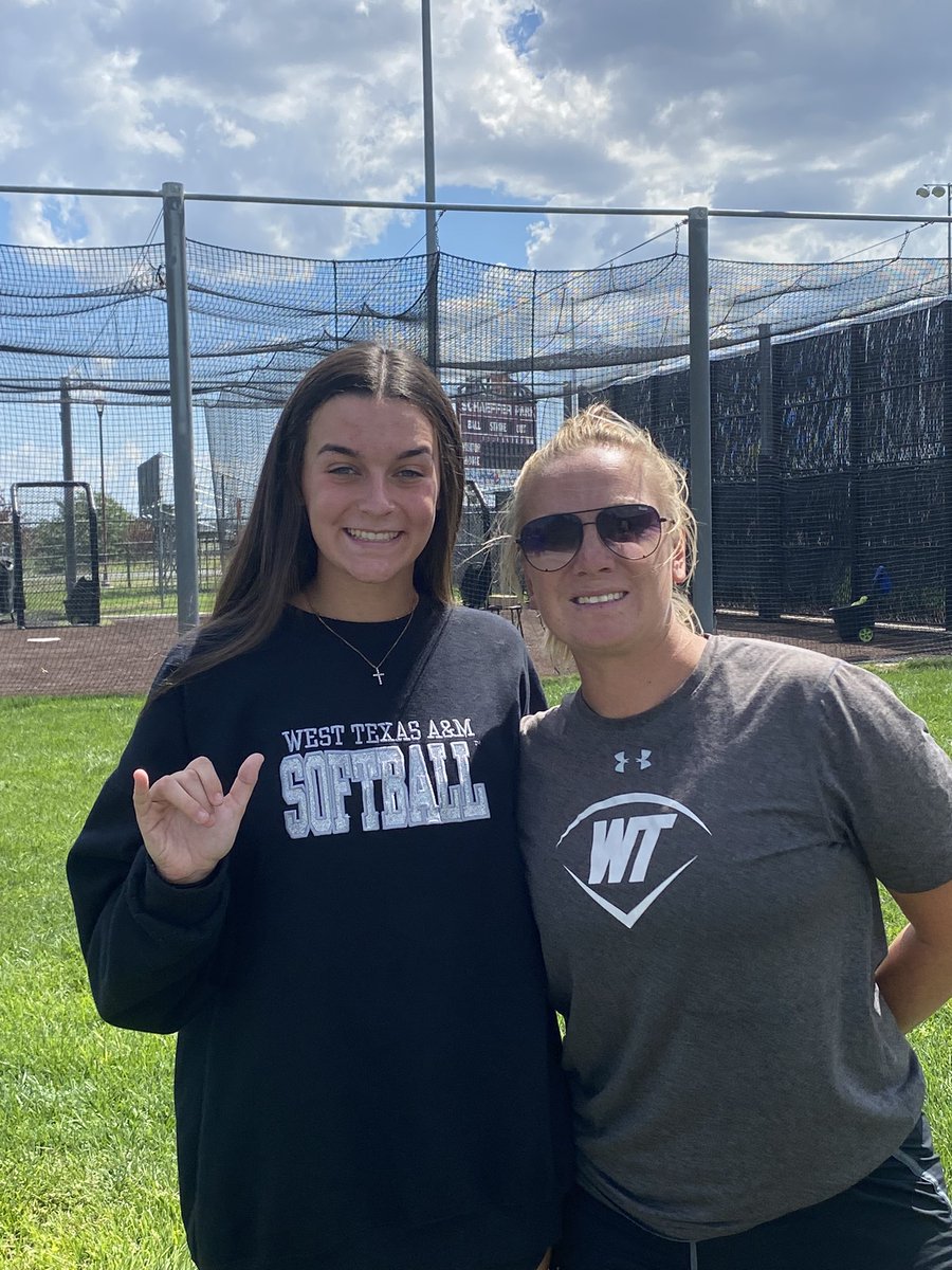avery_cannon25's tweet photo. I am extremely blessed to announce that I have committed to continue my academic and softball career and West Texas A&amp;M University. Thank you  to my friends, family, coaches, and teammates for everything the last 10 years. Go Buffs! 🤙🏻🦬

@WTSoftball @pchsfriscosb @Premier16U https://t.co/jupJPOGdUk