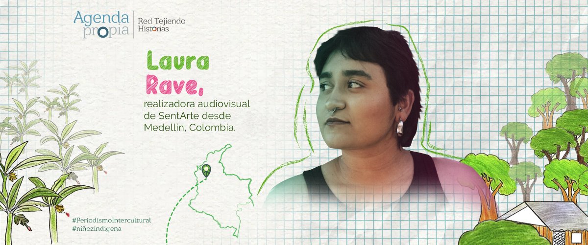 agendapropiaap's tweet photo. 🧶| ¿Sabías que la serie📽️🌈#DibujandoMiRealidad, #NiñezIndígena en América Latina tuvo el apoyo de animadores audiovisuales?
Conoce a Laura Rave, ella hace parte del equipe #Sentarte que animó los dibujos de niñas y niños.
📲Vea el especial: https://t.co/EgRPthFEWO https://t.co/ibMOsMqJAk
