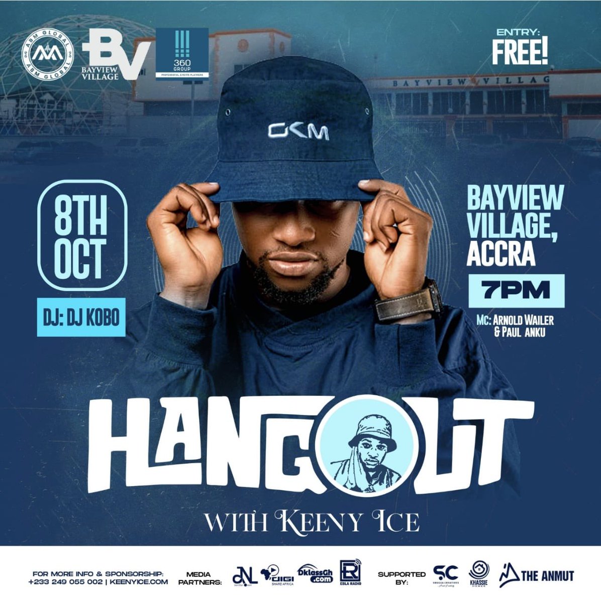 KeenyIce's tweet photo. All @keeny_freaks , friends, well wishers and family should come hang out with me inside @BayviewGhana on the 8th of October 2022. Can’t wait to see y’all. https://t.co/c15essLkoK
