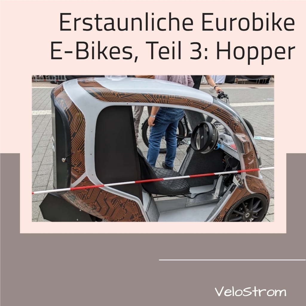 velostromde's tweet photo. Nachher erst in der "Höhle der Löwen", jetzt schon auf VeloStrom: Den Hopper von Hopper Mobility konnte ich auf der Eurobike schon fahren. Lest meine Erfahrungen mit diesem aussergewöhnlichen Velomobil auf VeloStrom.
#hopper #hoppermobility #velomob… https://t.co/NN4uosyPDW https://t.co/cETXCtOa8r