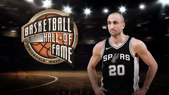 PasionBasketNBA's tweet photo. Este sábado, Manu Ginobili ingresará en el Hall of Fame de la NBA https://t.co/EUn8Ywddj4