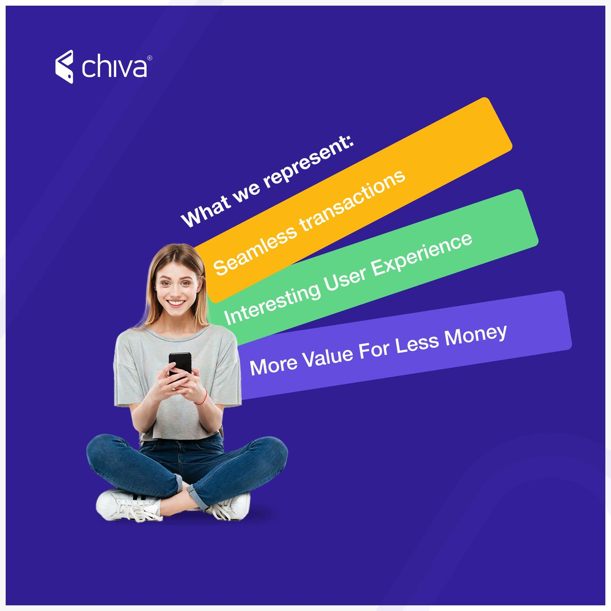 Chivaapp's tweet photo. Just wanna remind you what we stand for here at Chiva
hope you have a great week! https://t.co/jzPWhsd79o