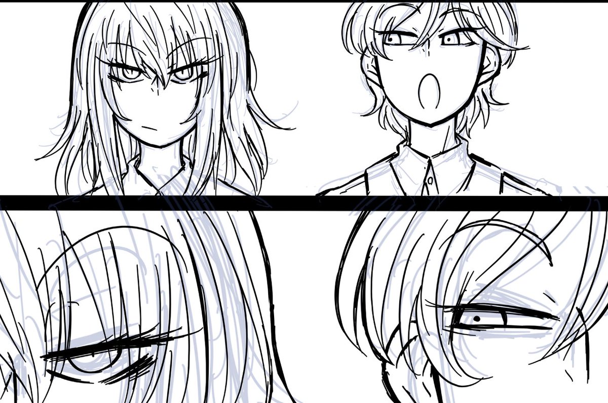 エリカさんとアンナちゃん。
次回の梅エリ漫画でたくさん絡ませて楽しんでる。 