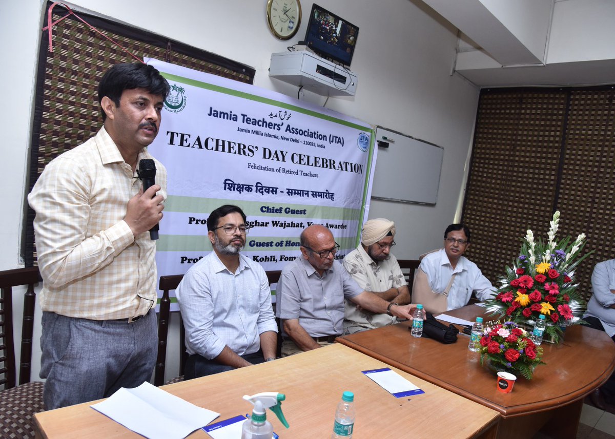 Jamia Teachers Association (JTA) tweet media