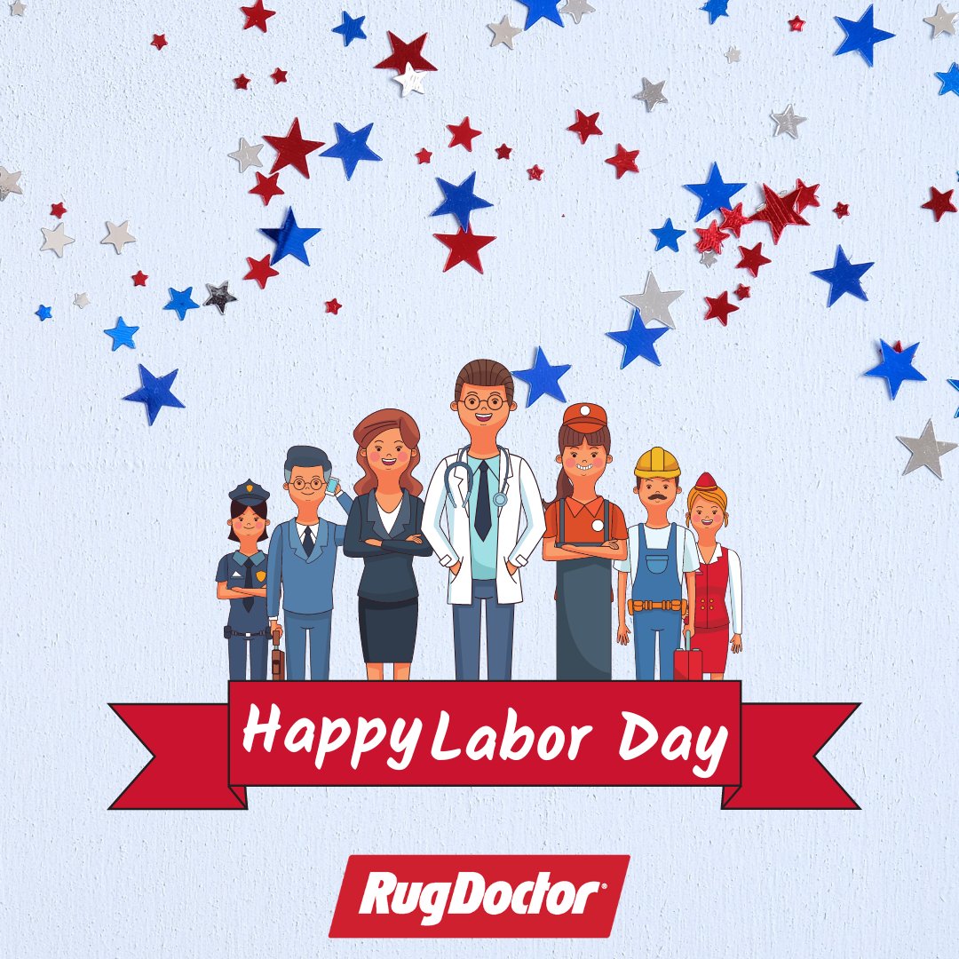 Happy Labor Day!

#rugdoctor #laborday2022