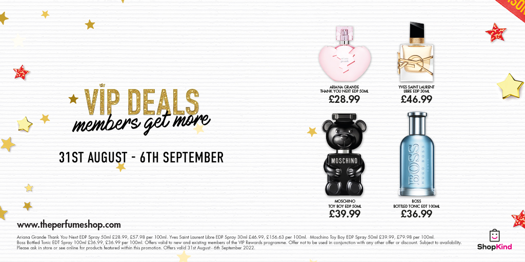 **September deals*** This months deals from @ThePerfumeShop