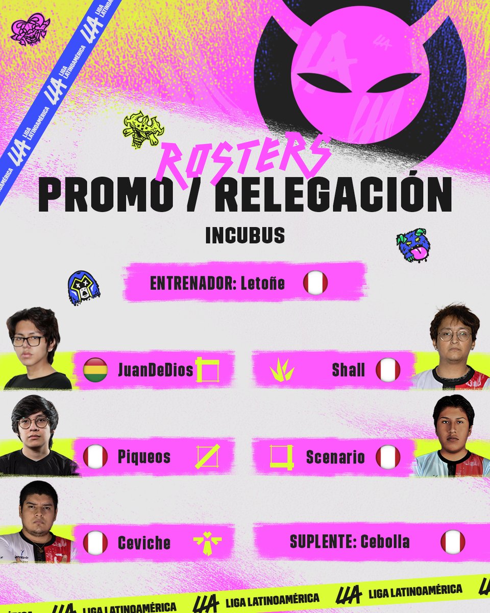 La historia nunca deja de escribirse, y todo Perú ve en @incubus_club al guerrero prometido que seguirá sorprendiendo a la región.

No te pierdas su choque contra <a href="/XTENEsports/">XTEN Esports</a> por un cupo en la #LLA este sábado 10 de septiembre.

📺 lolesports.com